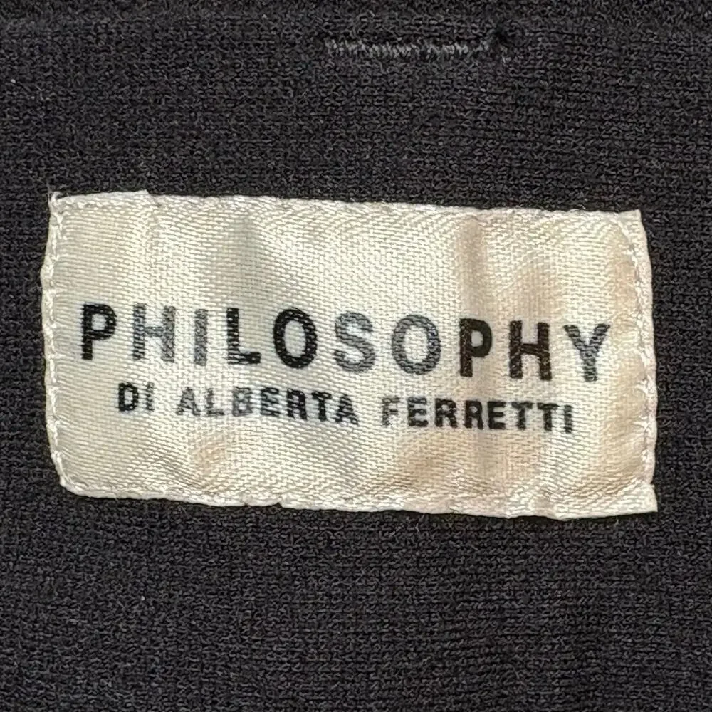 Philosophy Di Alberta Ferretti VTG Black Mid Rise Riding Pants Size 38 IT XS - Picture 3 of 5